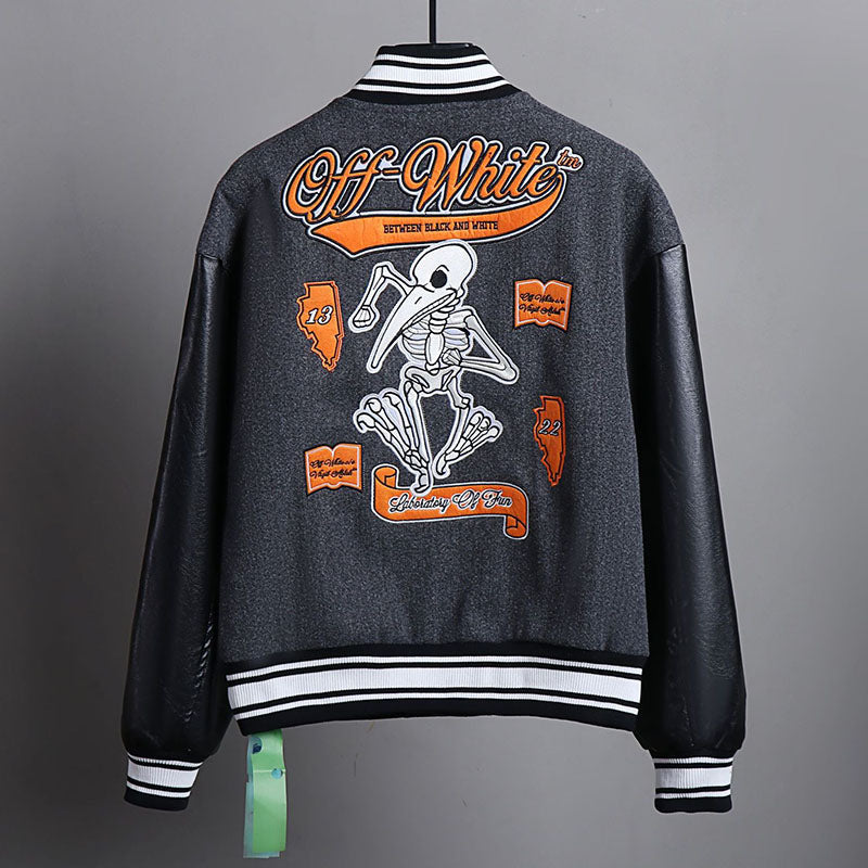 OFF WHITE Baseball Jacket
